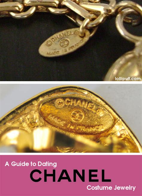 chanel oval stamp on back of jewelry|authentic vintage chanel jewelry.